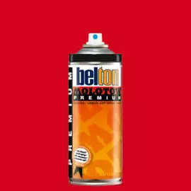 Аэрозольная краска Molotow Premium "belton" 400 мл #016 SWET 100 traffic red.