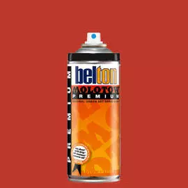 Аэрозольная краска Molotow Premium "belton" 400 мл #030 vermillion