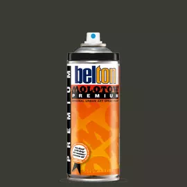 Аэрозольная краска Molotow Premium "belton" 400 мл #210 tar black
