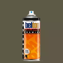 Аэрозольная краска Molotow Premium "belton" 400 мл #211 stone grey dark