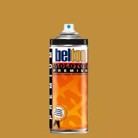 Аэрозольная краска Molotow Premium "belton" 400 мл #220-1 gold dollar(золото)