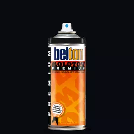 Аэрозольная краска Molotow Premium "belton" 400 мл #221 deep black