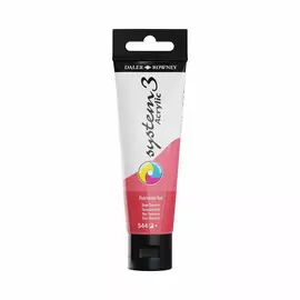 Акрил Daler-Rowney "SYSTEM 3" 59 мл Флуоресцентный красный