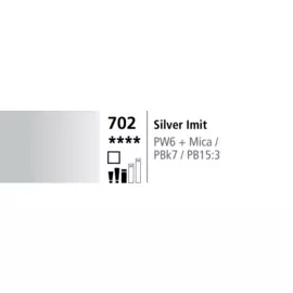 Акрил Daler-Rowney "SYSTEM 3" 59 мл Серебро (имитация)
