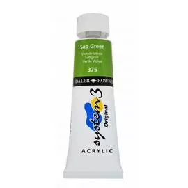 Акрил Daler-Rowney "SYSTEM 3" 75 мл Зеленый травяной
