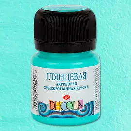 Акрил "Decola" 20 мл глянцевый Мятная