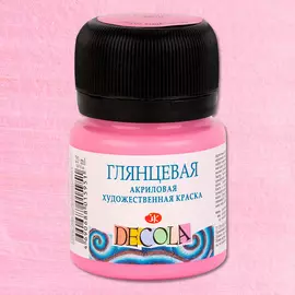 Акрил "Decola" 20 мл глянцевый Розовая