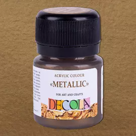 Акрил "Decola" 20 мл металлик Античное золото