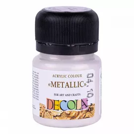 Акрил "Decola" 20 мл металлик Светлое серебро