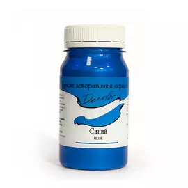 Акрил ДЕКОЛОР 100 мл декоративный Синий