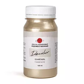 Акрил ДЕКОЛОР 100 мл Шампань