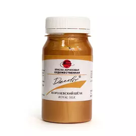 Акрил ДЕКОЛОР 100 мл Золото Королевский шелк