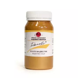 Акрил ДЕКОЛОР 100 мл Золото маджестик