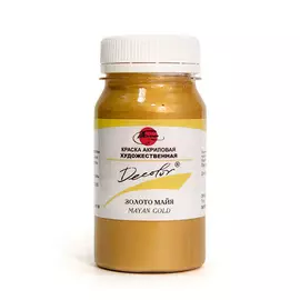Акрил ДЕКОЛОР 100 мл Золото Майя