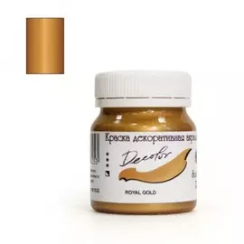 Акрил ДЕКОЛОР 50 мл декоративный Золото Ройял