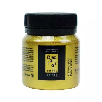 Акрил ДЕКОЛОР 50 мл Золото Антик