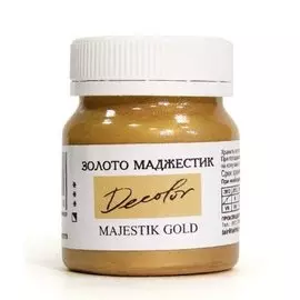 Акрил ДЕКОЛОР 50 мл Золото Маджестик