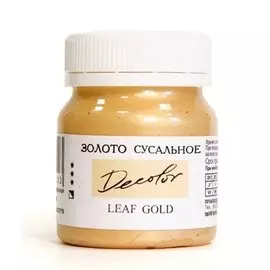 Акрил ДЕКОЛОР 50 мл Золото Сусальное
