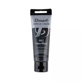 Акрил Dmast 75 мл, Черный марс