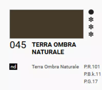 Акрил Ferrario "Acrilic Master" 250 мл Умбра натуральная