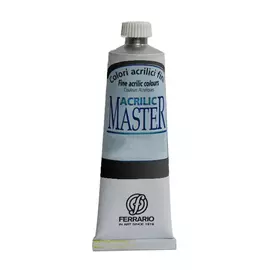Акрил Ferrario "Acrilic Master" 60 мл Глубокий чёрный