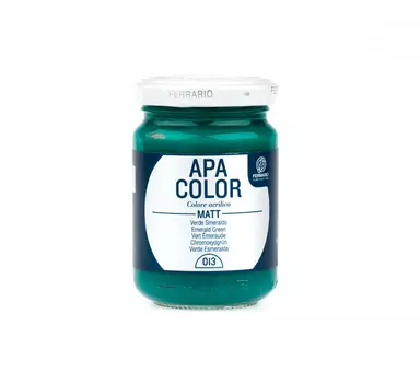 Акрил Ferrario "Apa Color" 150 мл Изумрудный (имитация)