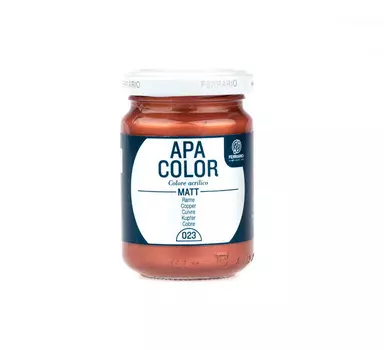 Акрил Ferrario "Apa Color" 150 мл Медь