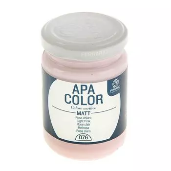 Акрил Ferrario "Apa Color" 150 мл Розовый светлый