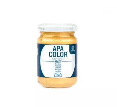 Акрил Ferrario "Apa Color" 150 мл Золото Богатое
