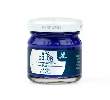 Акрил Ferrario "Apa Color" 40 мл Фиолетовый
