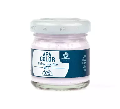 Акрил Ferrario "Apa Color" 40 мл матовый Лиловый