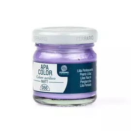 Акрил Ferrario "Apa Color" 40 мл перламутровый Лиловый