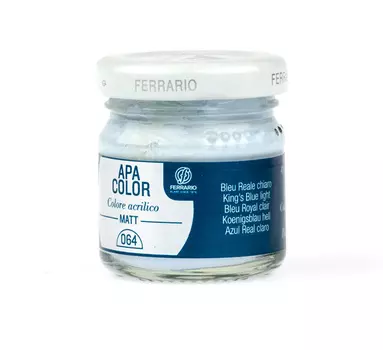 Акрил Ferrario "Apa Color" 40 мл перламутровый Сиреневый
