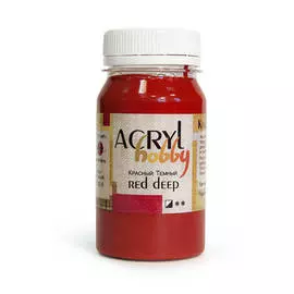 Акрил "Хобби" 100 мл Красный темный