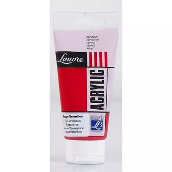 Акрил Lefranc&amp;Bourgeois "Louvre" 80 мл Красный вермильон