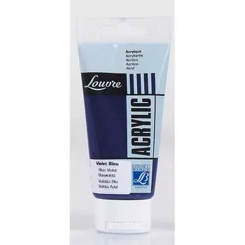 Акрил Lefranc&amp;Bourgeois "Louvre" 80 мл Фиолетово-голубой