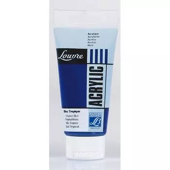 Акрил Lefranc&amp;Bourgeois "Louvre" 80 мл Голубой тропический