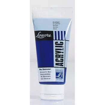 Акрил Lefranc&amp;Bourgeois "Louvre" 80 мл Ультрамарин