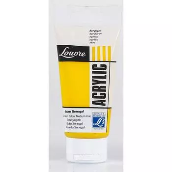 Акрил Lefranc&amp;Bourgeois "Louvre" 80 мл Желтый кадмий средний