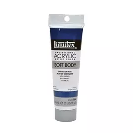 Акрил Liquitex "Soft body" 59 мл Церулеум