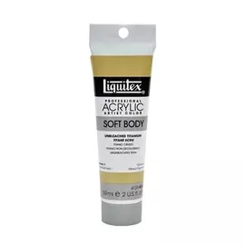 Акрил Liquitex "Soft body" 59 мл Неотбеленный титановый