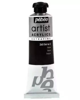 Акрил Pebeo "Artist" 37 мл Сепия