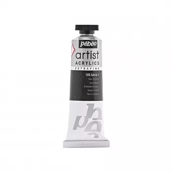 Акрил Pebeo "Artist" 37 мл Слоновая кость черный