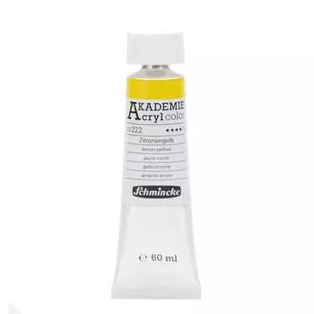 Акрил Schmincke "Akademie" 60 мл Лимонный желтый