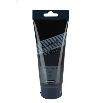 Акрил Schmincke "College" 200 мл Черный