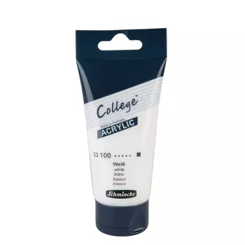 Акрил Schmincke "College" 75 мл Белила