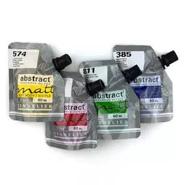 Акрил Sennelier "Abstract matt" 60 мл, белила титановые