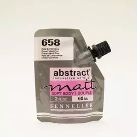 Акрил Sennelier "Abstract matt" 60 мл, хинакридон розовый