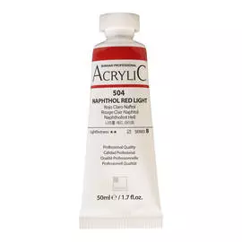 Акрил ShinHanart "Professional" туба 50 мл №504 Красный нафтол светлый кат.B