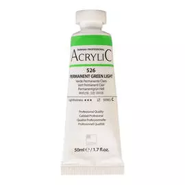 Акрил ShinHanart "Professional" туба 50 мл №526 Зеленый светлый устойчивый кат.C